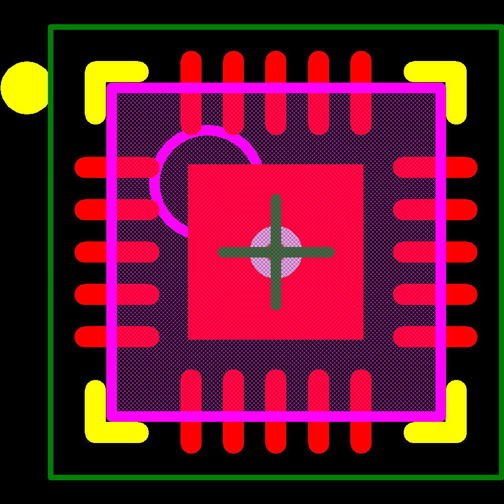 LTC3230EUD#PBF Footprint - Analog Devices