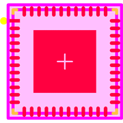 ADF7025BCPZ Footprint - Analog Devices