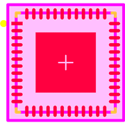 ADF7025BCPZ Footprint - Analog Devices