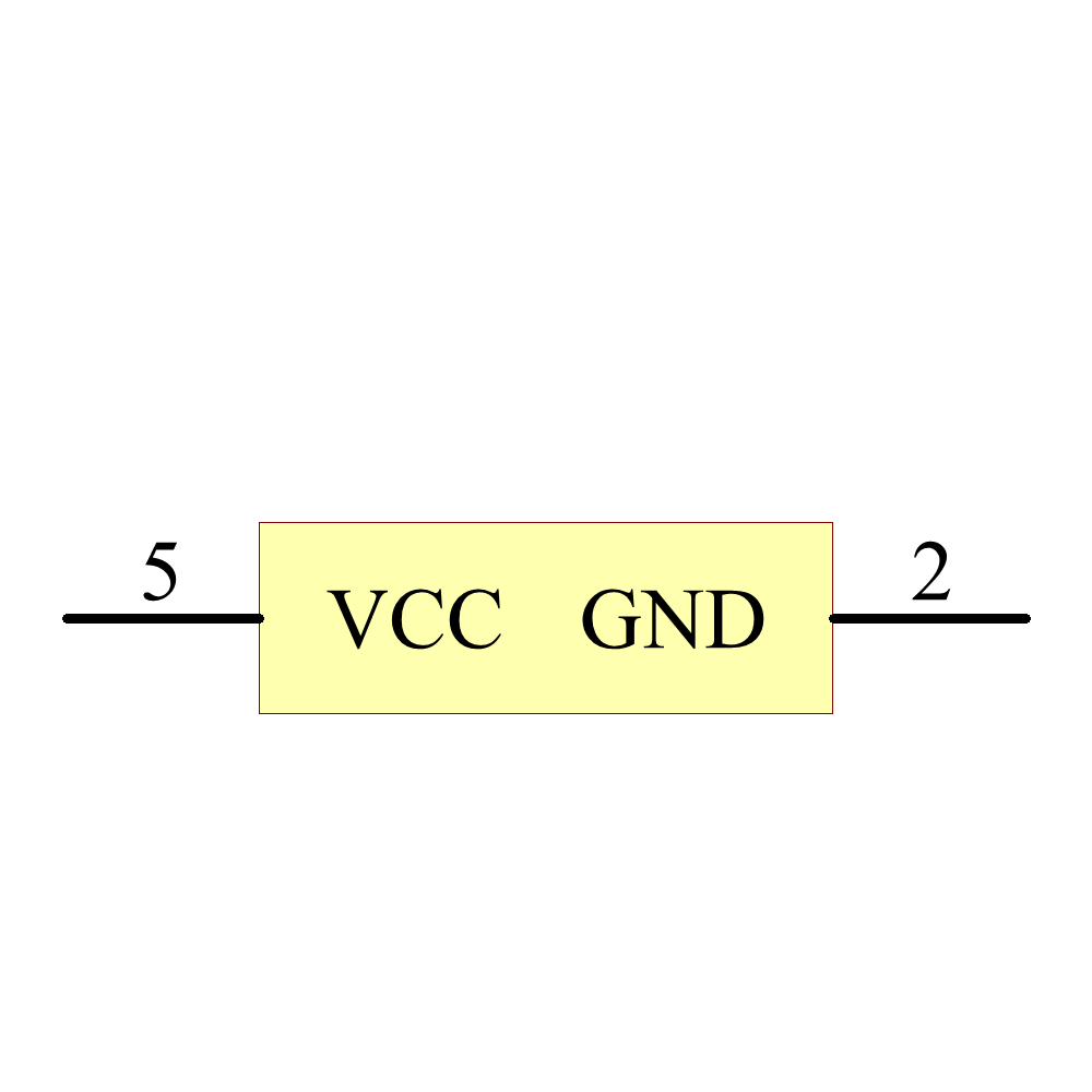 SN74LVC2G04DBVR Symbol - Texas Instruments