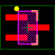 MCP1703AT-1502E/CB Footprint - Microchip