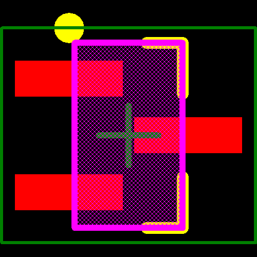 MCP1703AT-1502E/CB Footprint - Microchip