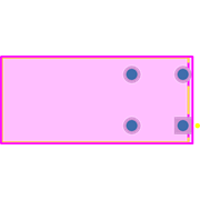 1825098-2 Footprint - TE Connectivity / AMP