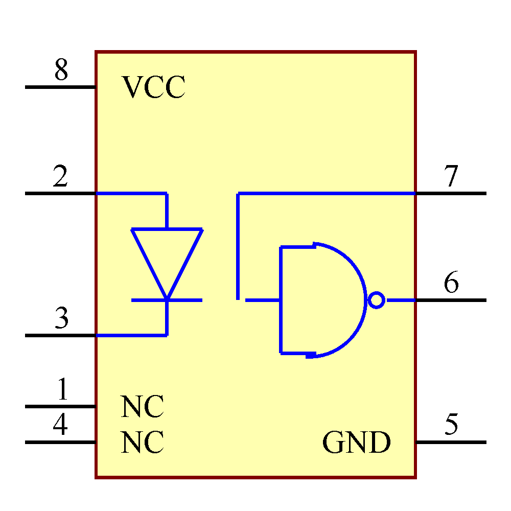 HCPL-0600-500E Symbol - Broadcom Avago