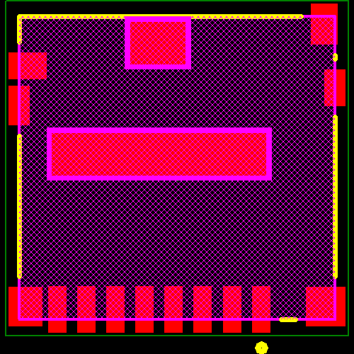 DM3D-SF Footprint - HIROSE ELECTRIC
