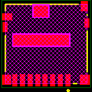 DM3D-SF Footprint - HIROSE ELECTRIC