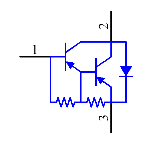 TIP107G Symbol - onsemi
