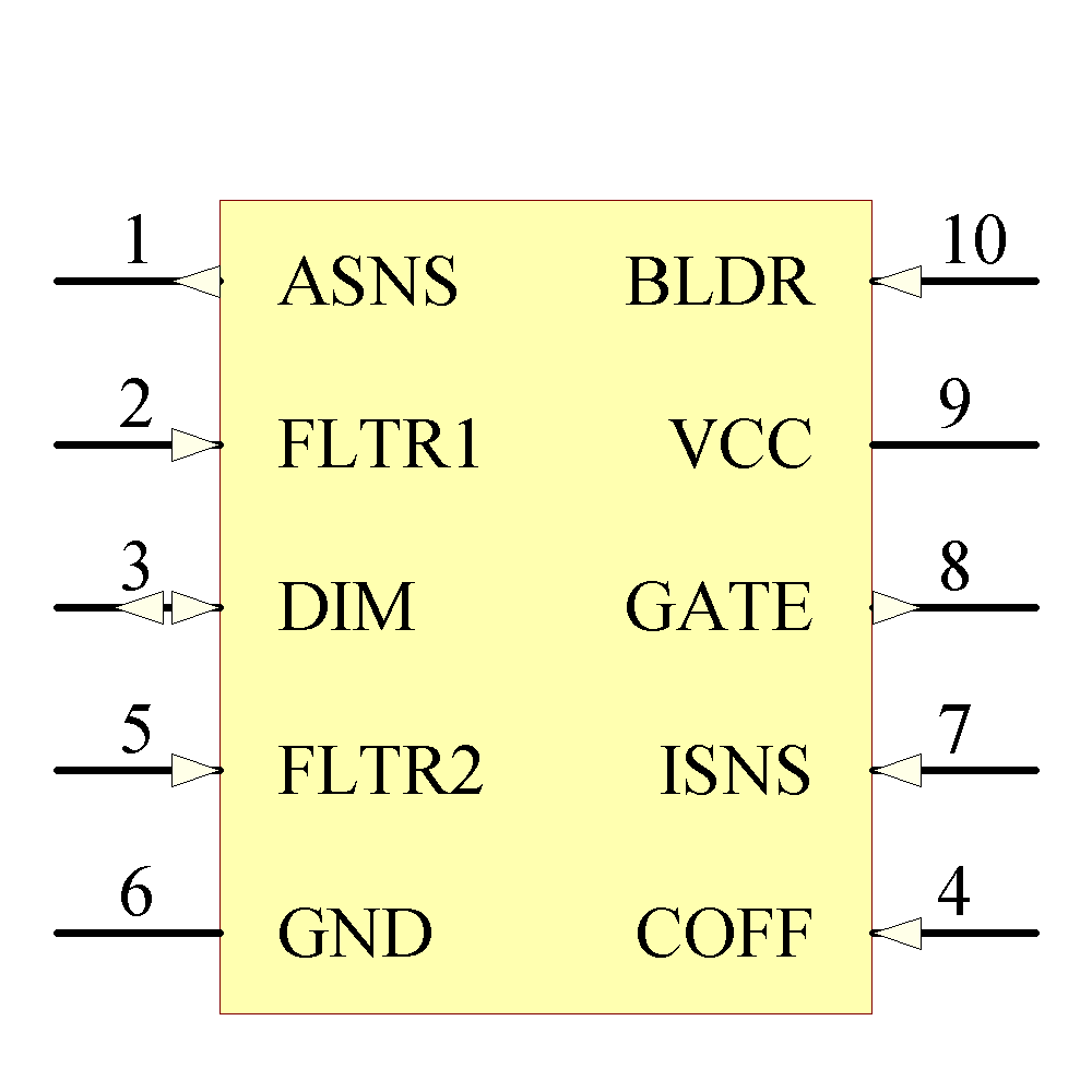 LM3445MM/NOPB Symbol - Texas Instruments