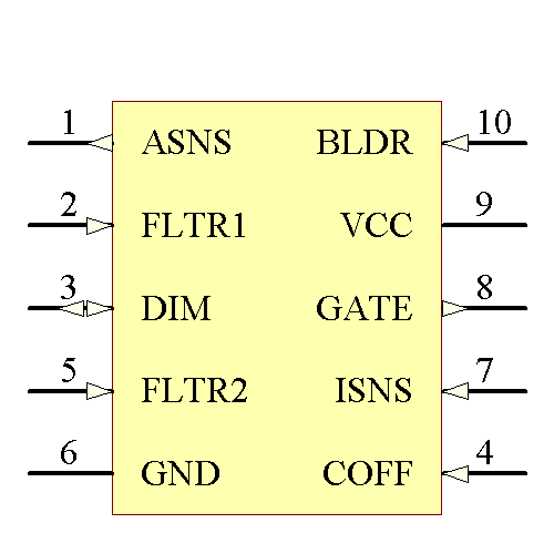 LM3445MM/NOPB Symbol - Texas Instruments