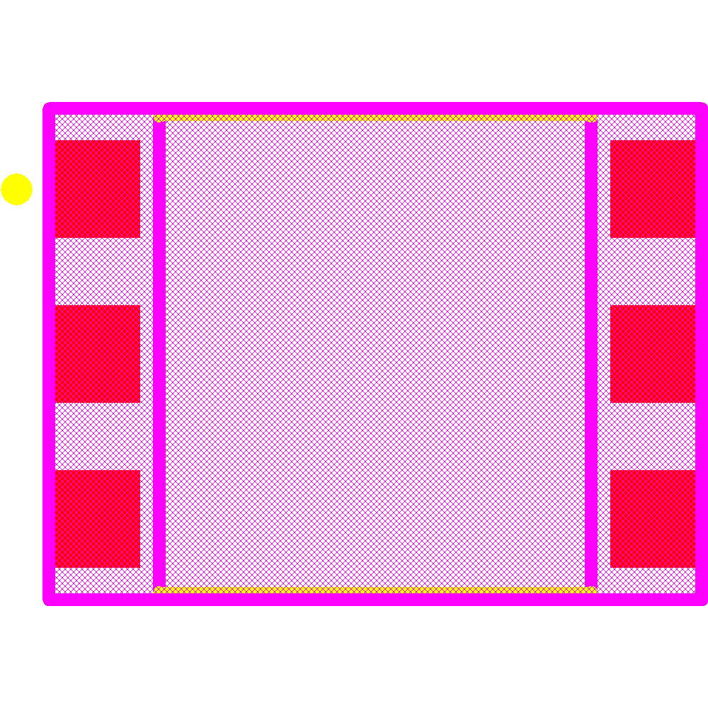 G3VM-61E1 Footprint - Omron