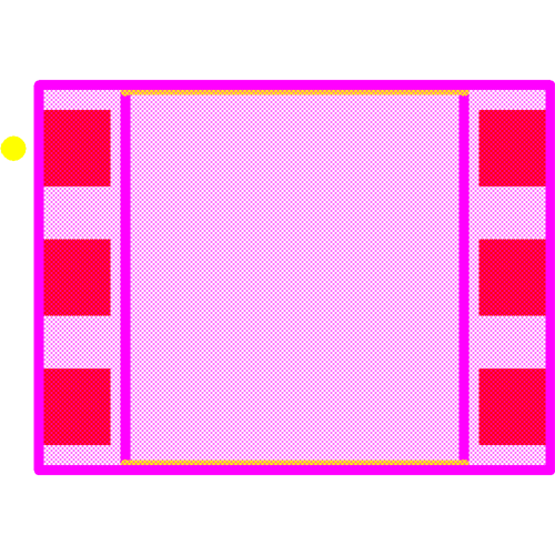 G3VM-61E1 Footprint - Omron