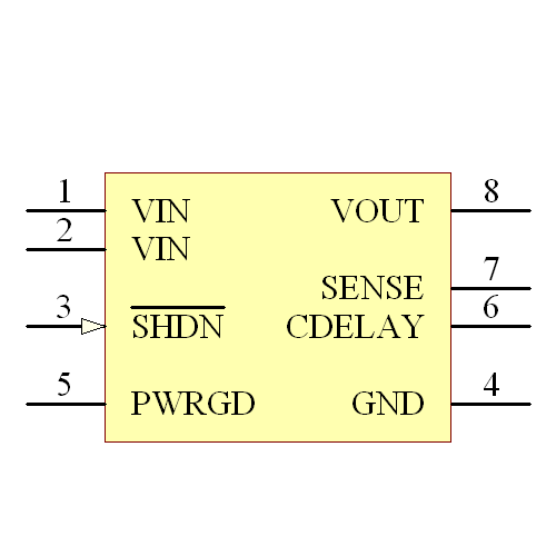 MCP1725T-0802E/SN Symbol - Microchip