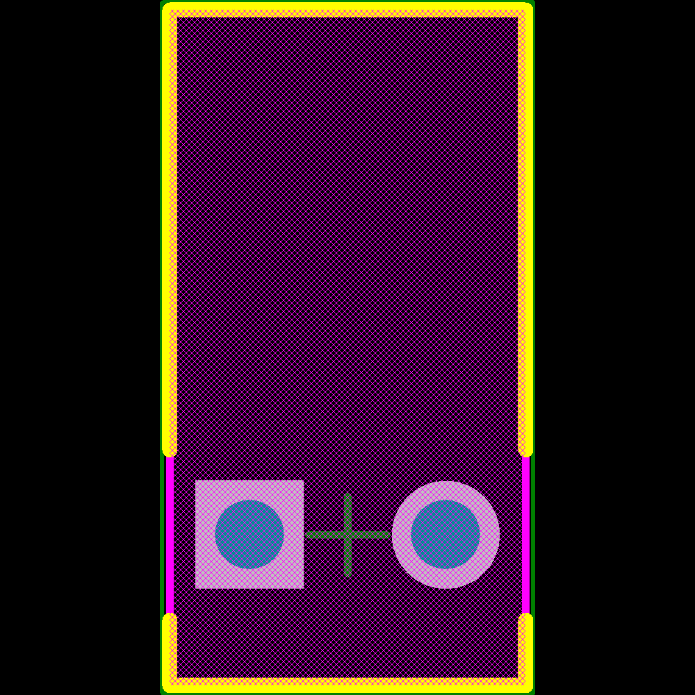WP934CB/GD Footprint - Kingbright