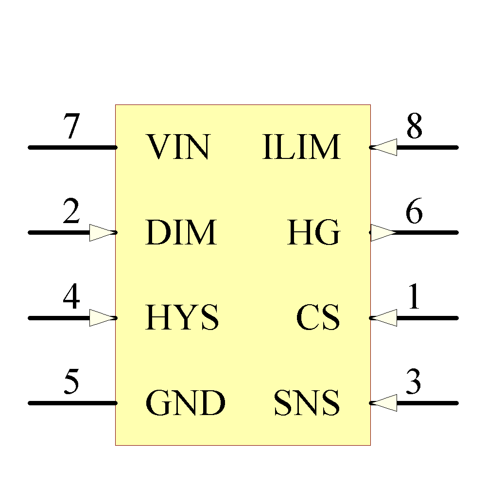 LM3401MM/NOPB Symbol - Texas Instruments
