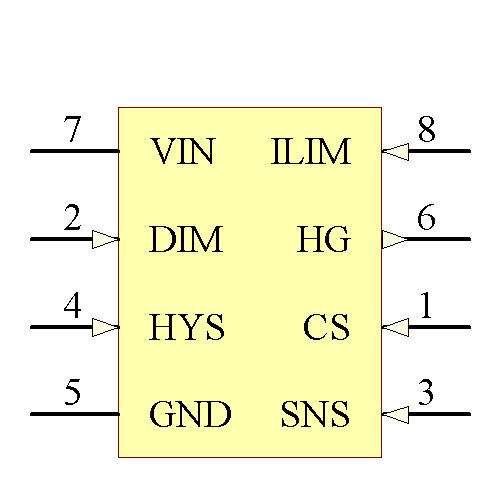 LM3401MM/NOPB Symbol - Texas Instruments