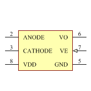 SI8712CC-B-IS Symbol - Silicon Lab