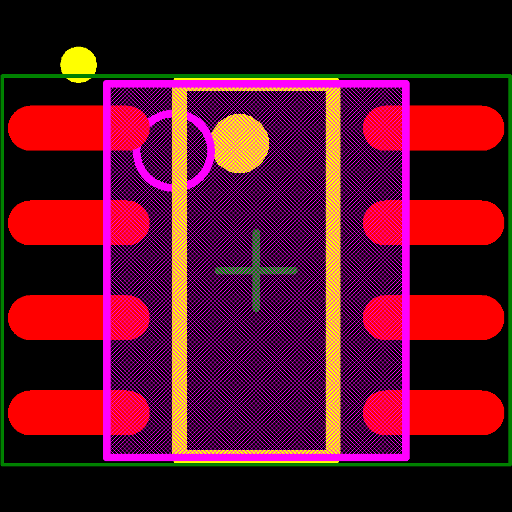 ZLED7010-ZI1R Footprint - ZMD