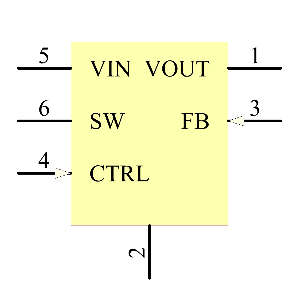 LT3465ES6#TRPBF Symbol - Analog Devices