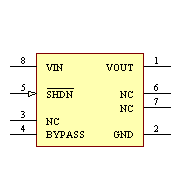 TC1107-3.3VUATR Symbol - Microchip