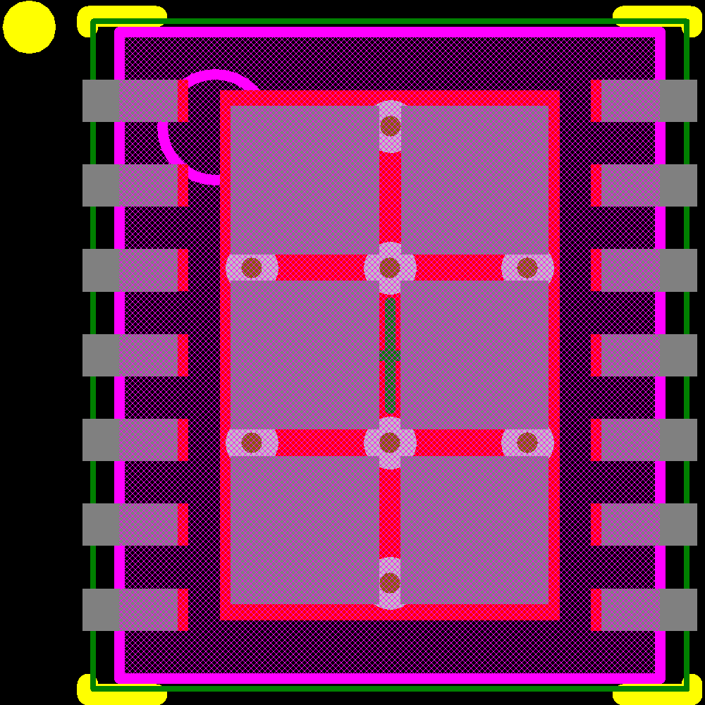 LM2676SD-3.3/NOPB Footprint - Texas Instruments