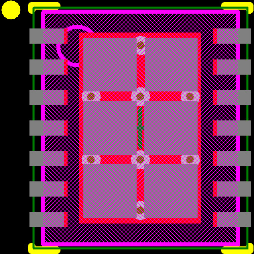 LM2676SD-3.3/NOPB Footprint - Texas Instruments