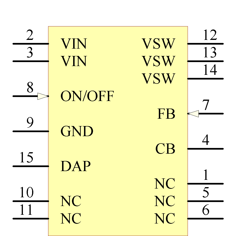 LM2676SD-3.3/NOPB Symbol - Texas Instruments