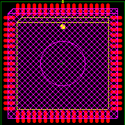 PIC16C926/CL Footprint - Microchip