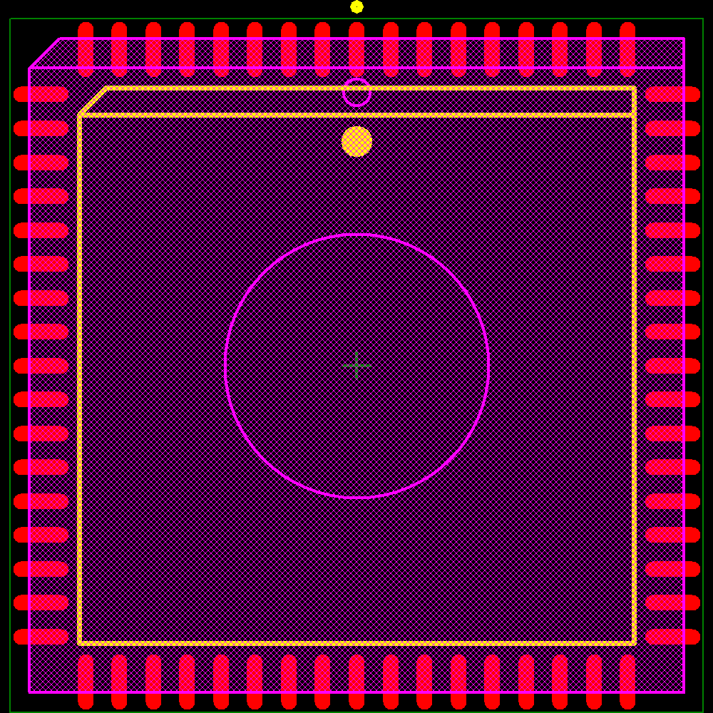 PIC16C926/CL Footprint - Microchip