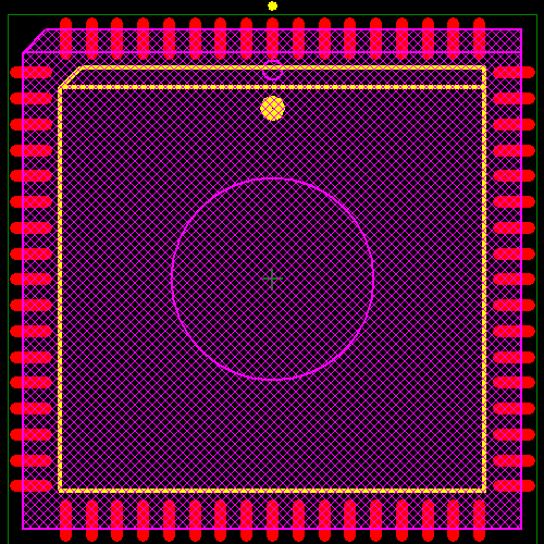PIC16C926/CL Footprint - Microchip