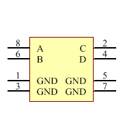SN65240PE4 Symbol - Texas Instruments