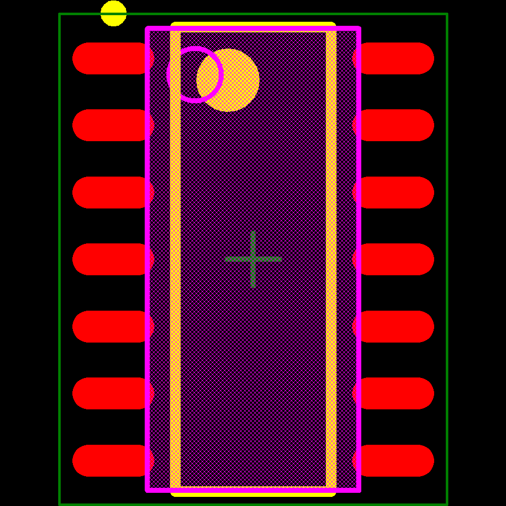 TLE62513GXUMA2 Footprint - Infineon