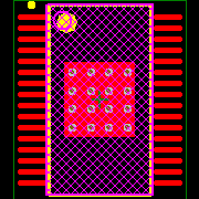 TLC5922DAPRG4 Footprint - Texas Instruments