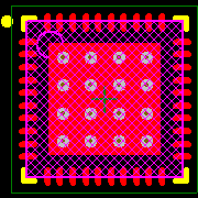 LTC3853IUJ#PBF Footprint - Analog Devices