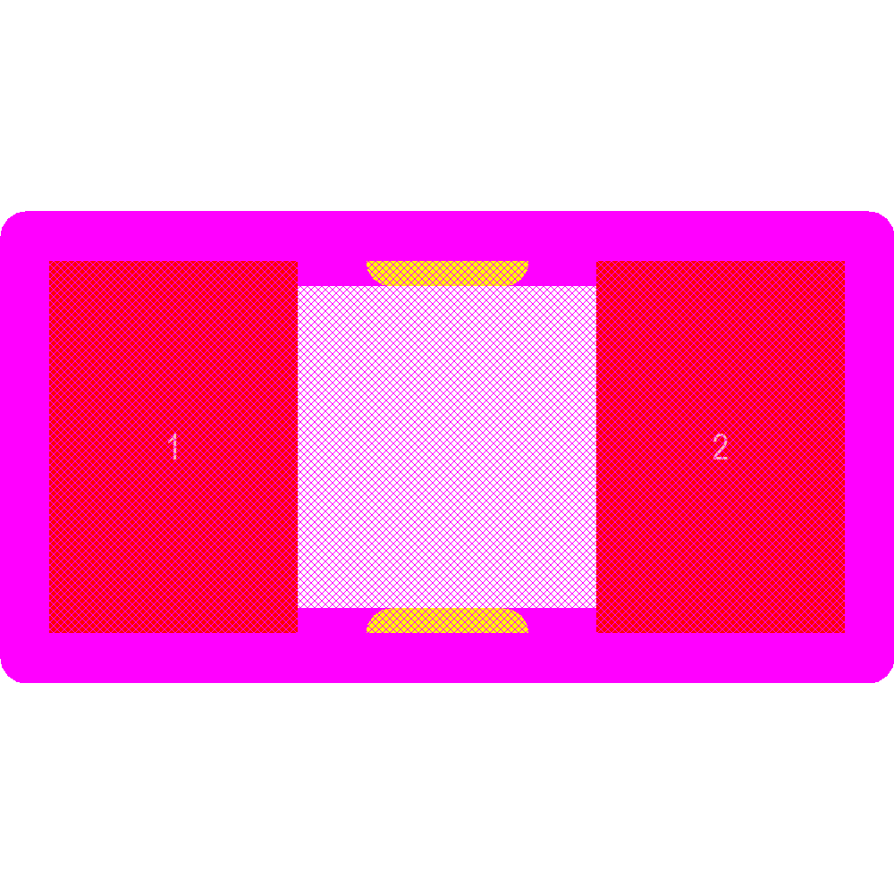 MF-PSMF020X-2 Footprint - Bourns