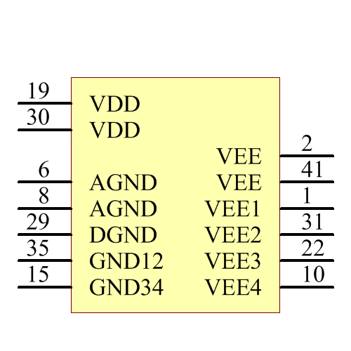 SI3453A-B02-GMR Symbol - Silicon Lab