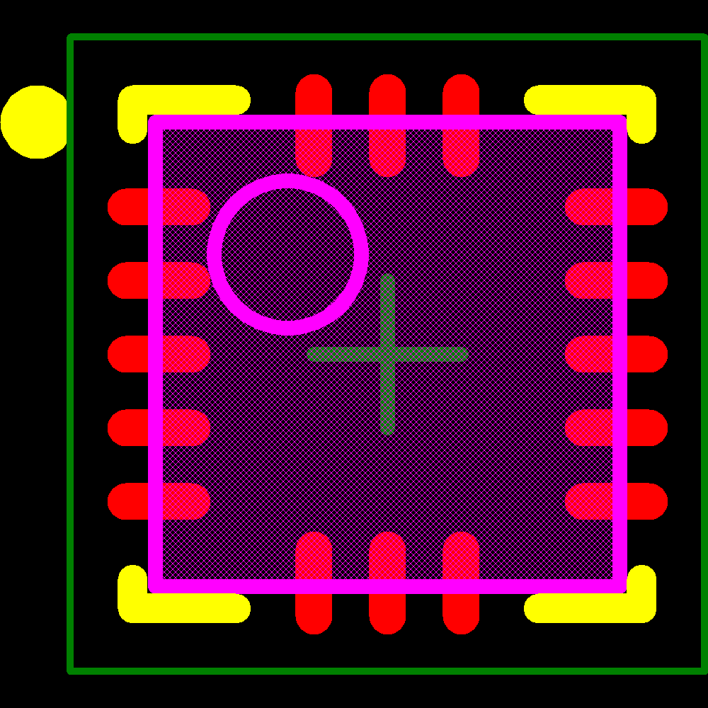 LIS331HH Footprint - STMicroelectronics