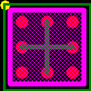 TPS61061YZFT Footprint - Texas Instruments