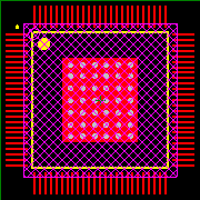 TMS320F28067PZPQ Footprint - Texas Instruments