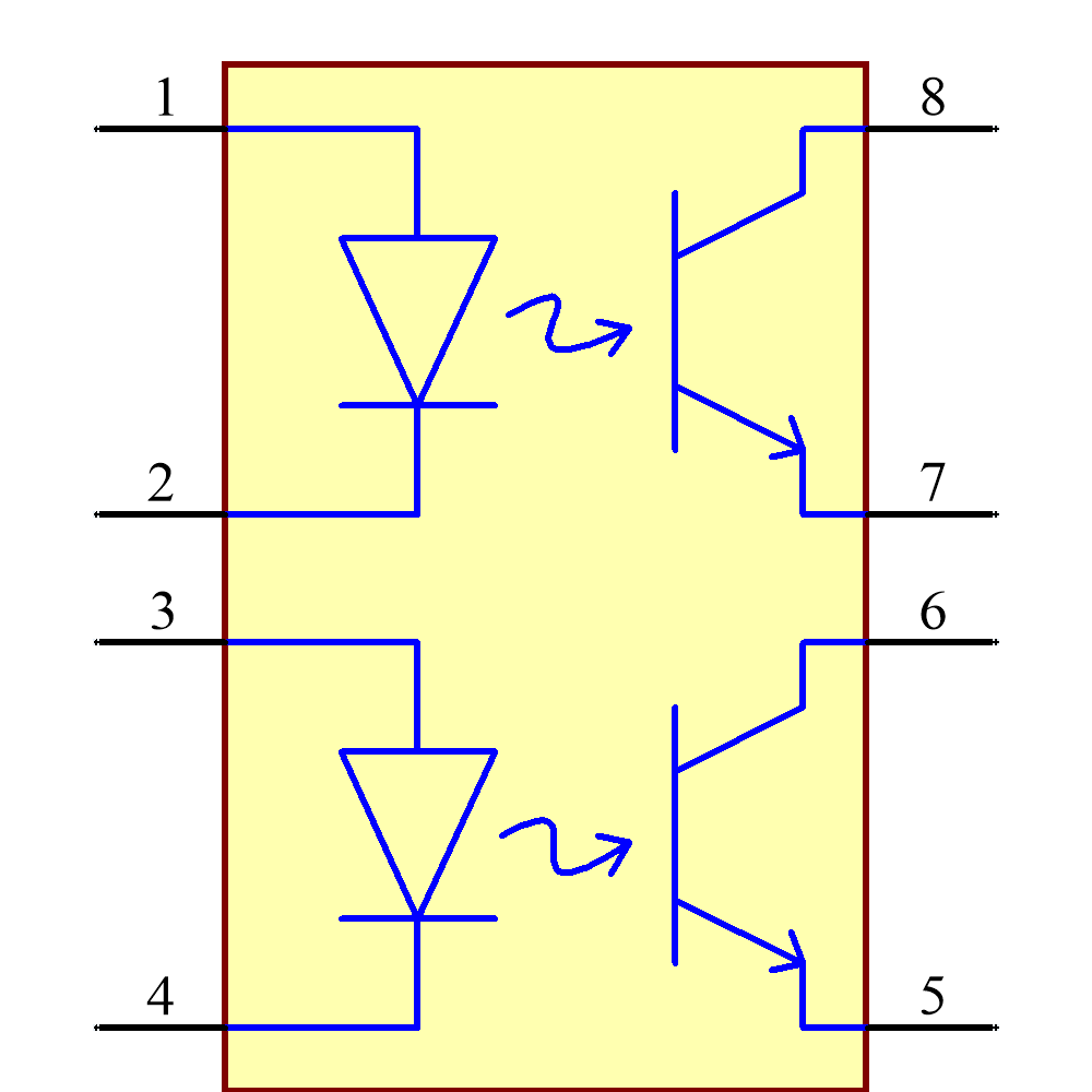 LTV-827S-TA1 Symbol - Lite-On