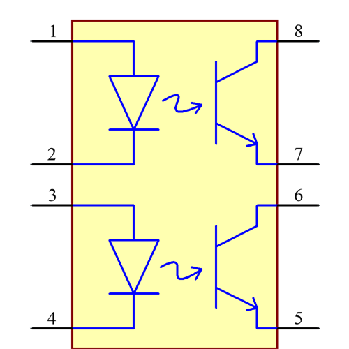 LTV-827S-TA1 Symbol - Lite-On