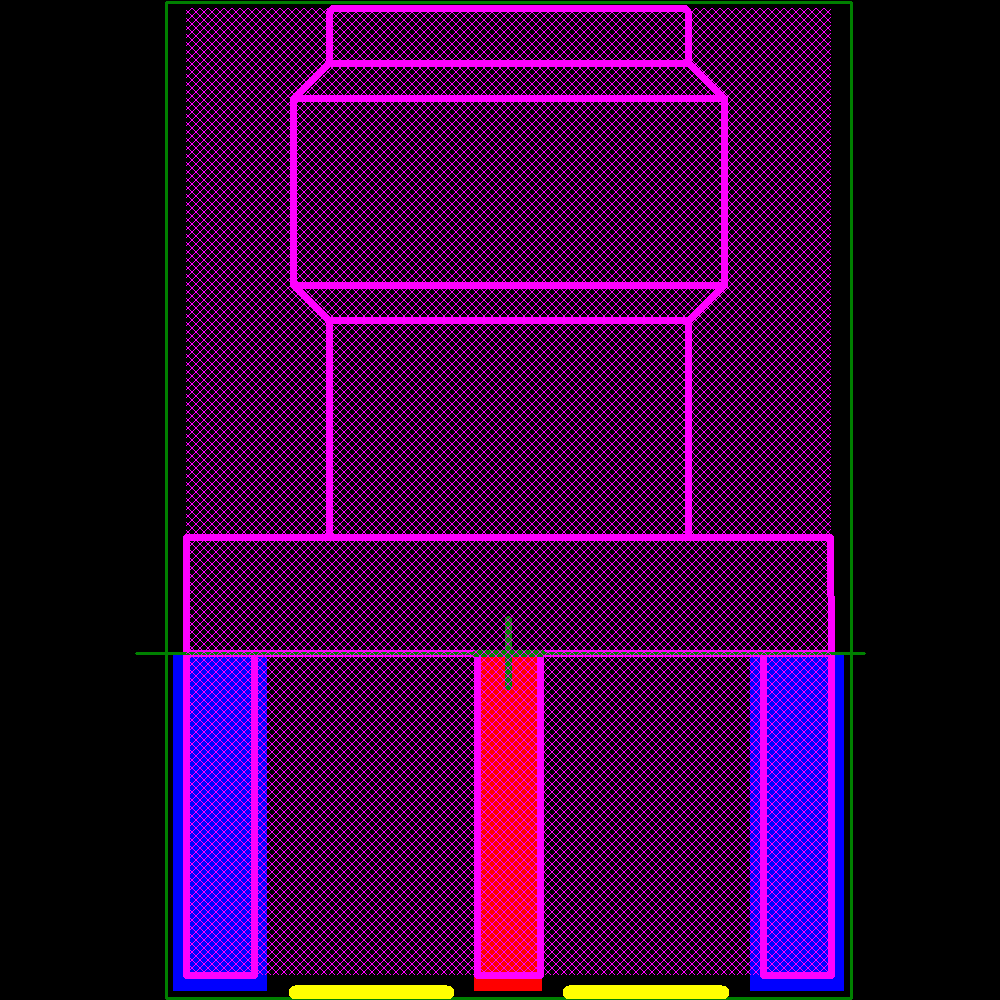 32K145-400L5 Footprint - Rosenberger