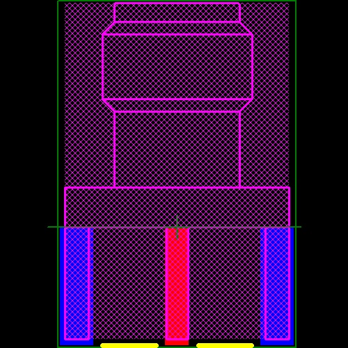 32K145-400L5 Footprint - Rosenberger