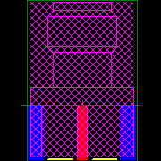 32K145-400L5 Footprint - Rosenberger