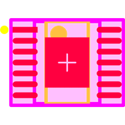 TLD5098ELXUMA1 Footprint - Infineon