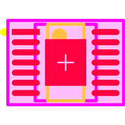 TLD5098ELXUMA1 Footprint - Infineon