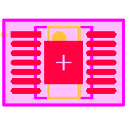 TLD5098ELXUMA1 Footprint - Infineon
