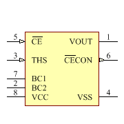 BQ2201PNE4 Symbol - Texas Instruments