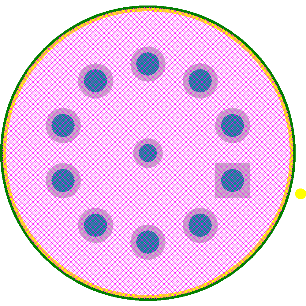 50DP36-01-1-AJN Footprint - Grayhill