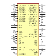SI5369D-C-GQR Symbol - Silicon Lab