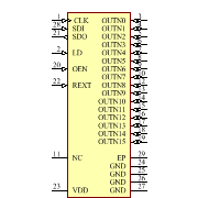 AS1110-BQFR Symbol - ams